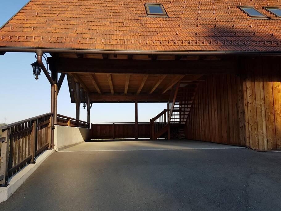 Chalet-Suedsteiermark - Traumhafte Aussicht, Infinity Pool, Privatsphaere, Klima Und De-Luxe Ausstattung Schwanberg Exterior photo